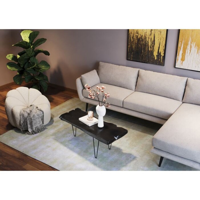 Coffee Table Aspen Black 100x40